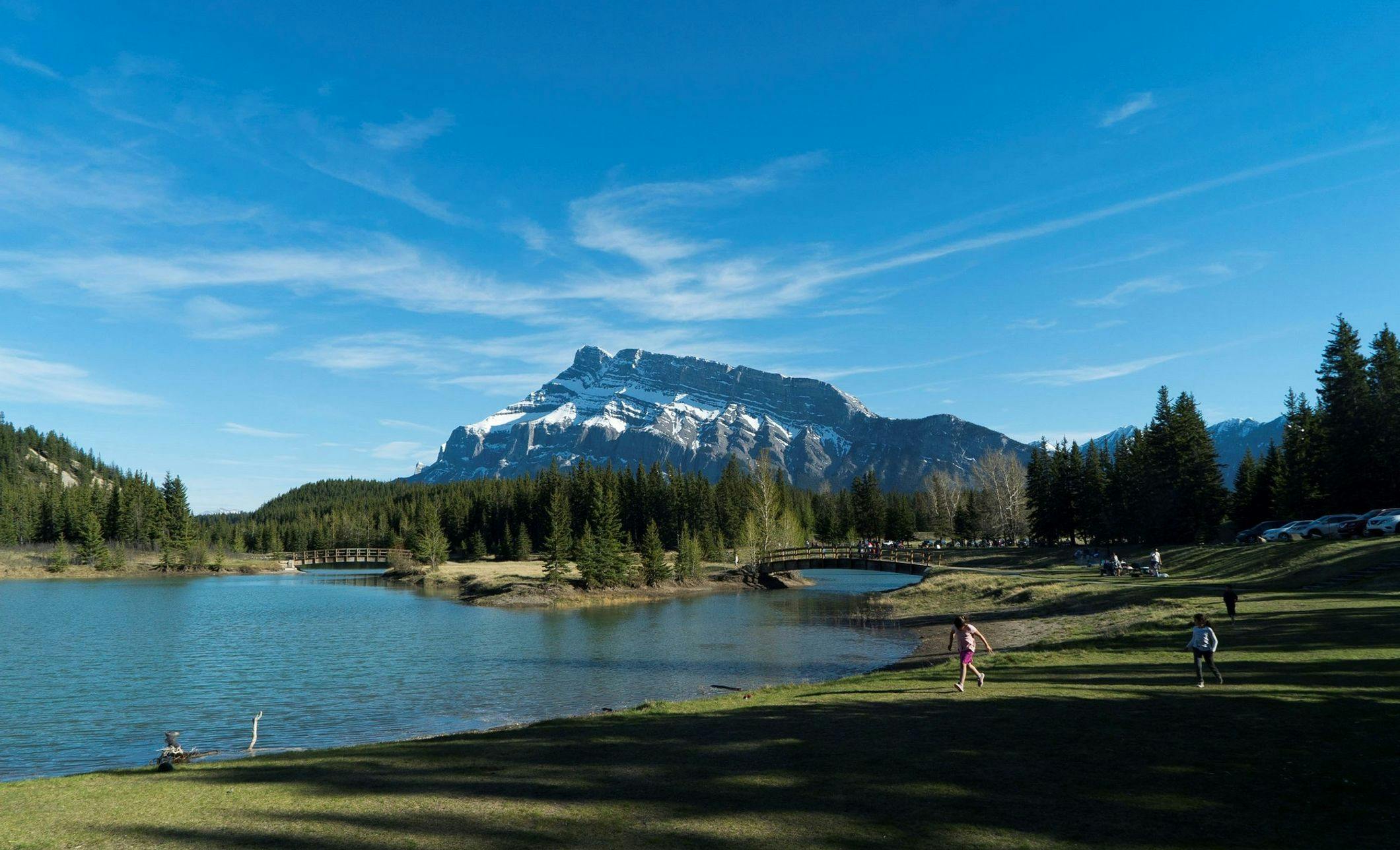 Cascade Ponds in Banff National Park
