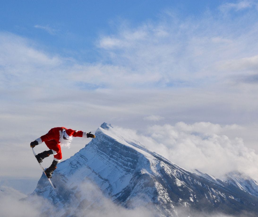 Santa, Mount Norquay, Banff National Park