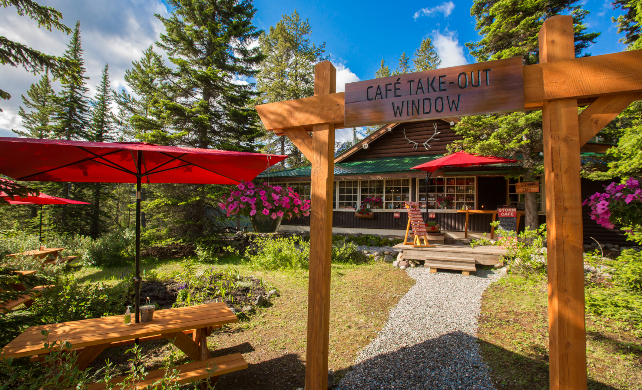 Storm Mountain Lodge Café Takeout Window