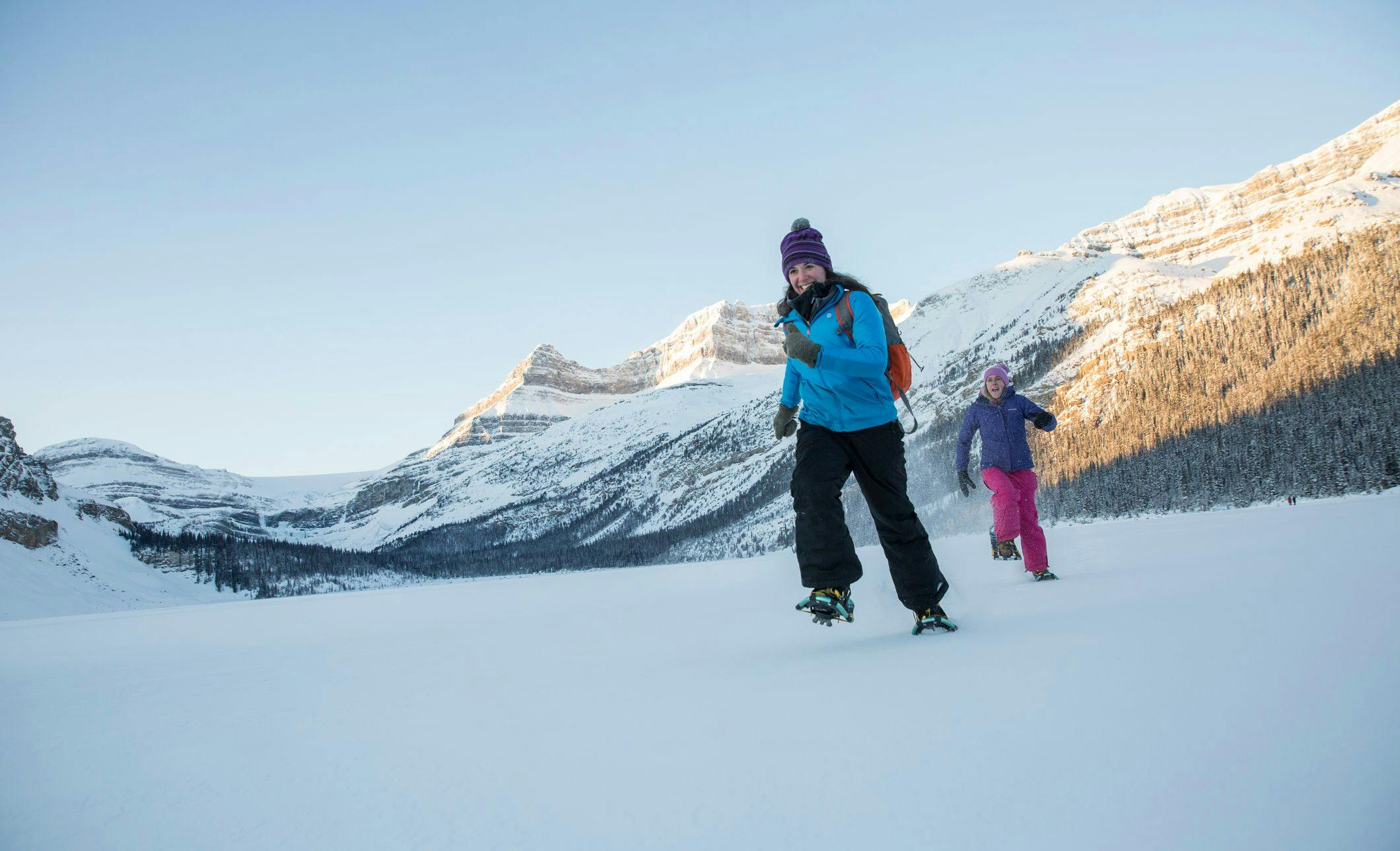 Snowshoeing in Banff and Lake Louise