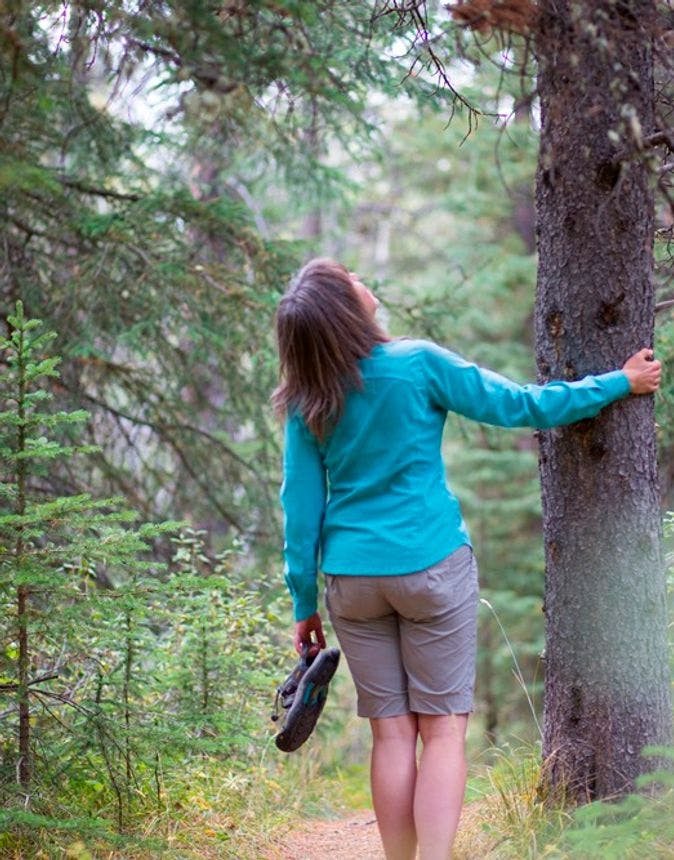 Forest Bathing in Banff National Park