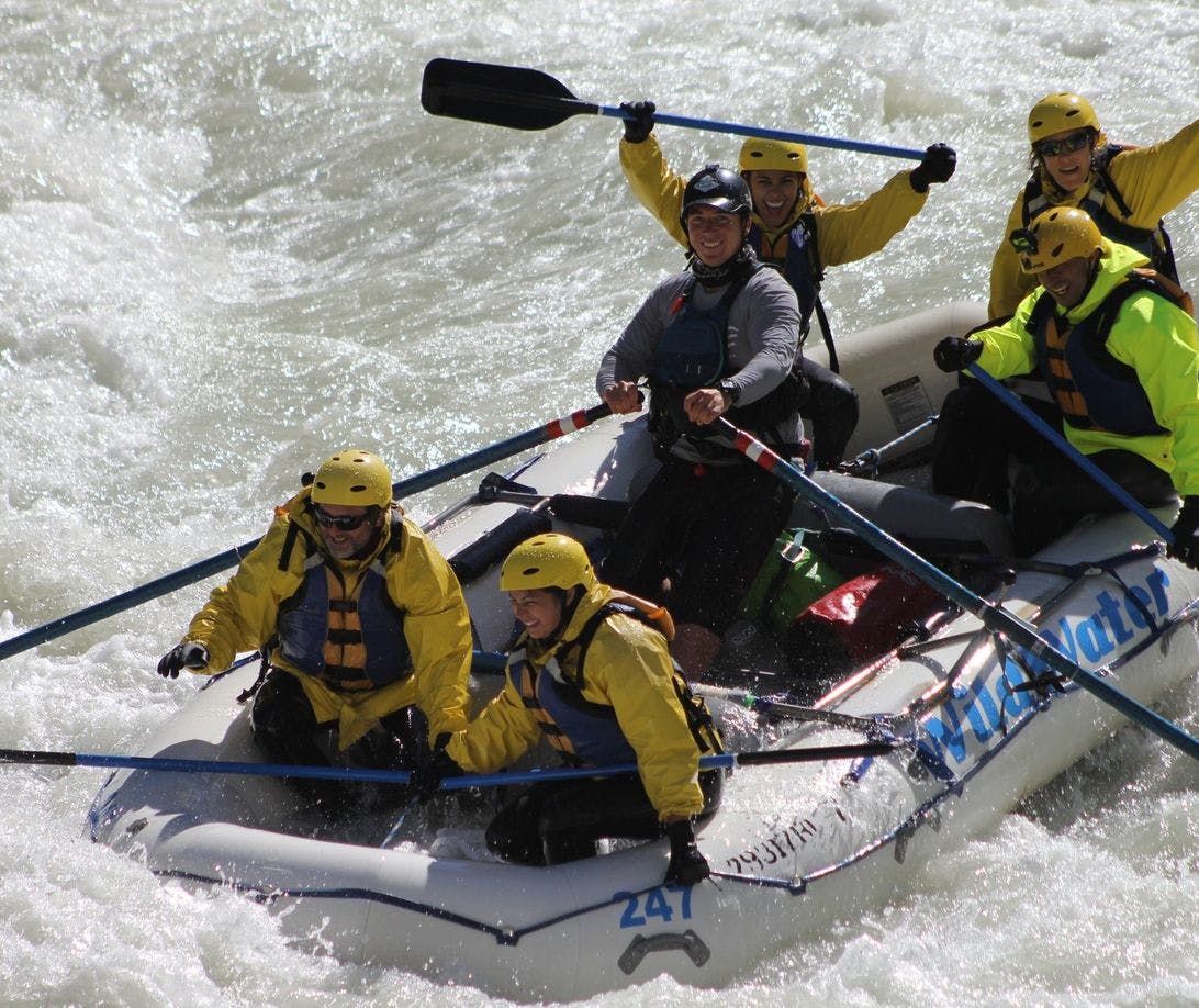 Whitewater Rafting Group