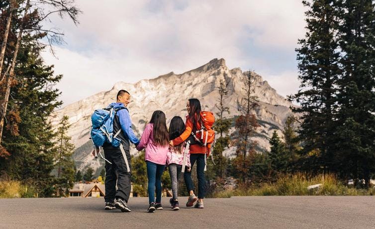 Family adventures in Banff National Park