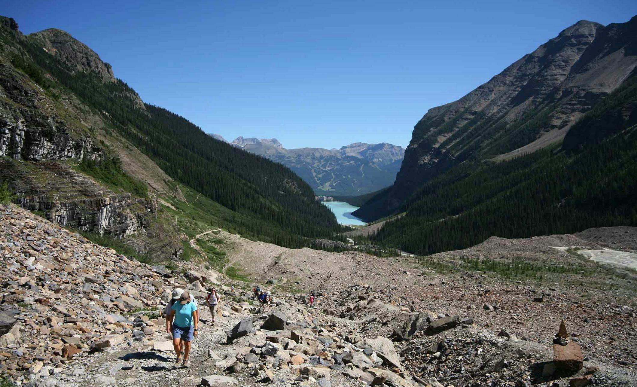 Plain of six glacier trail, Banff National Park