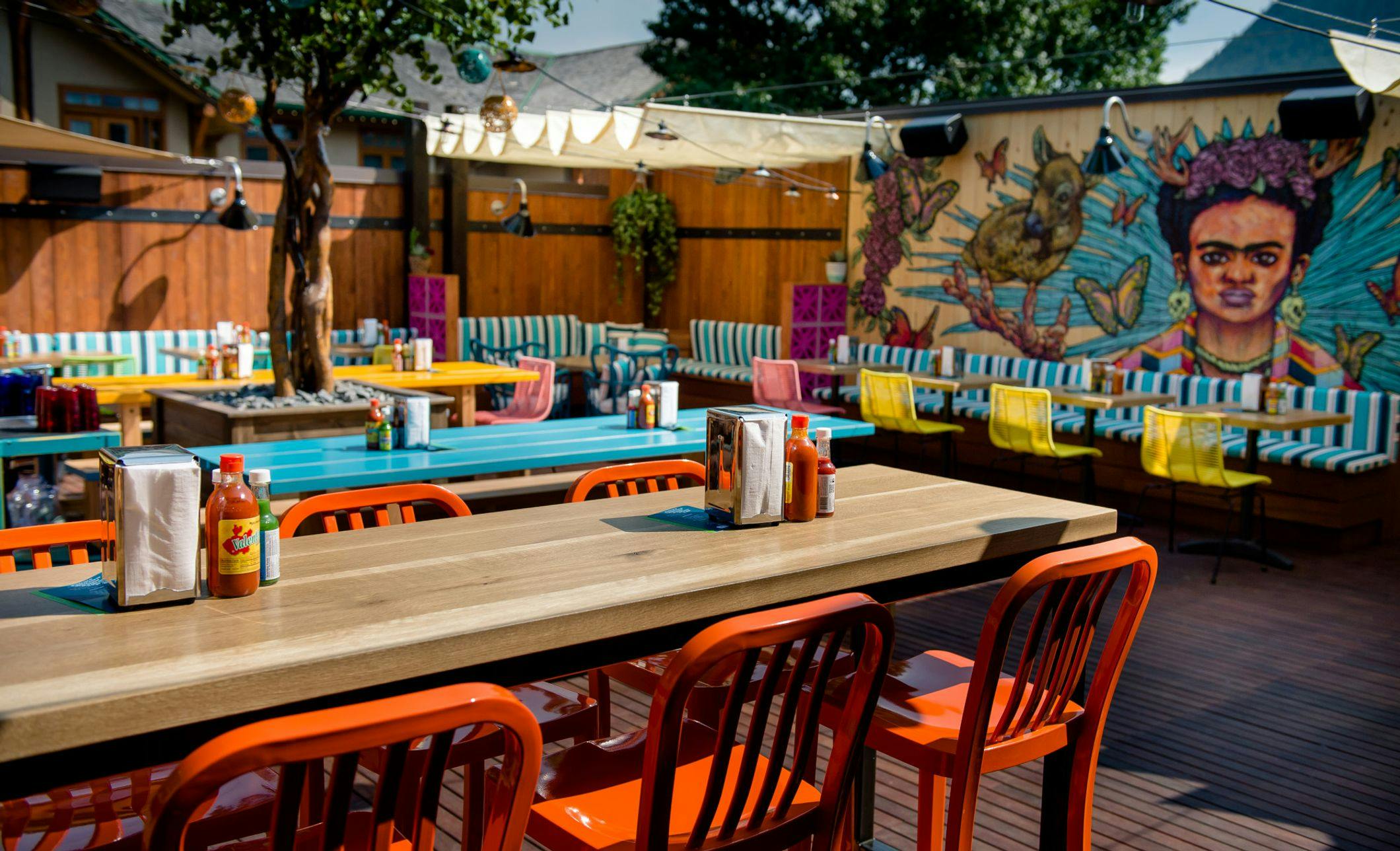 Summer rooftop patio - El Patio - Food &amp; Beverage - Dining - Restaurant