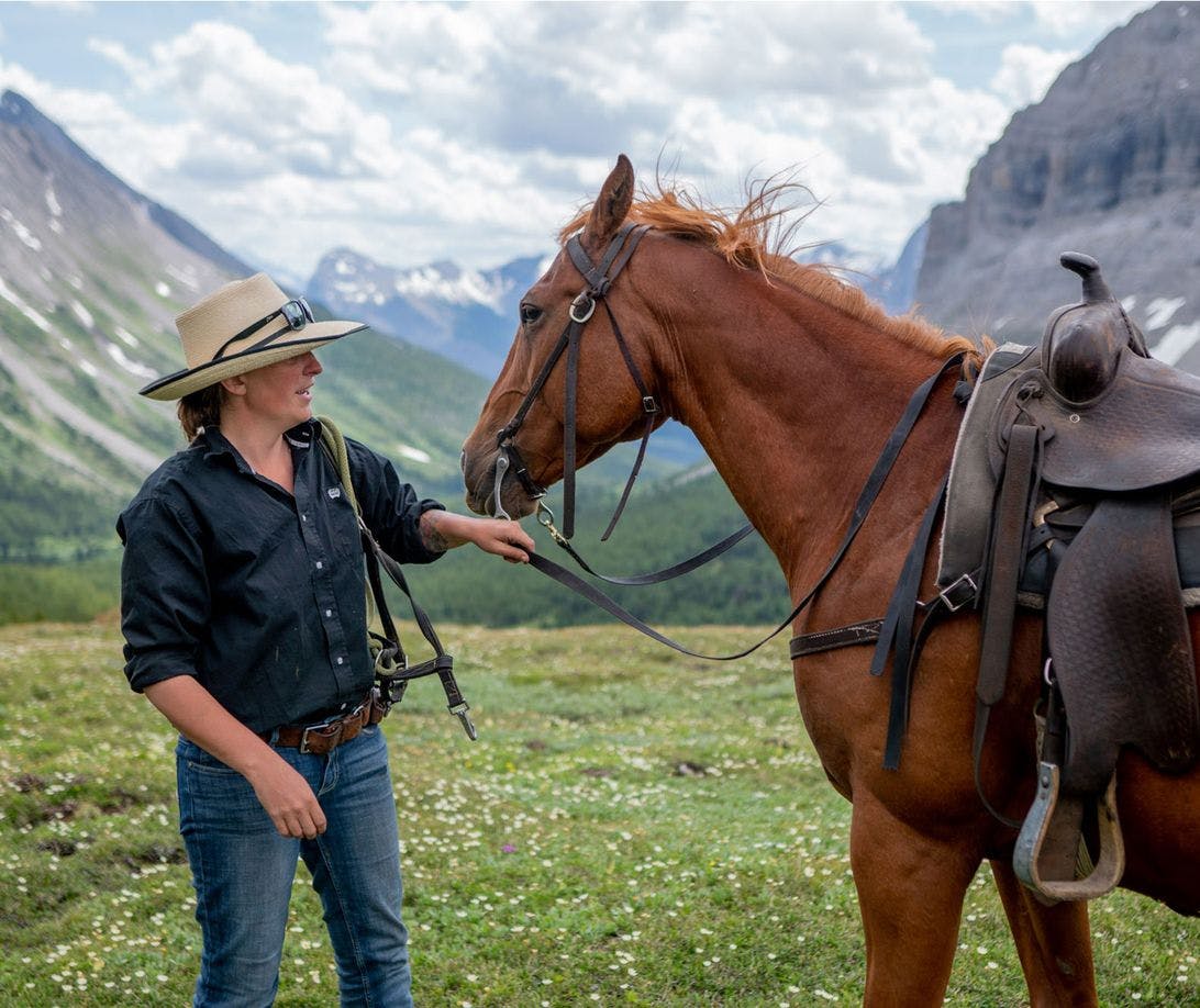 Banff Trail Riders horseback riding guide